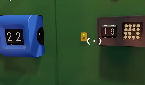 Head Count input counter beside a separate feedback display