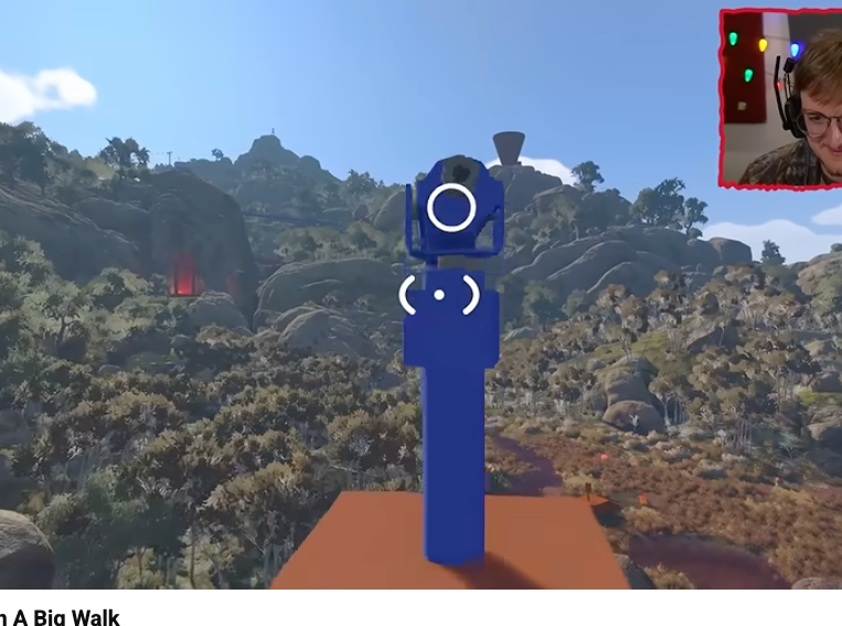 Spyglass centered on the distant red beacon
